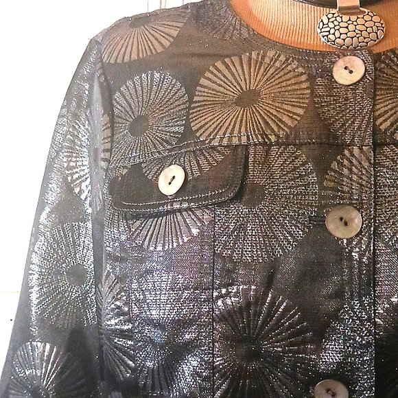 4/$20  Ruby Rd Ladies 3/4 Sleeve Jacket Plus  Size 14 - Picture 2 of 5